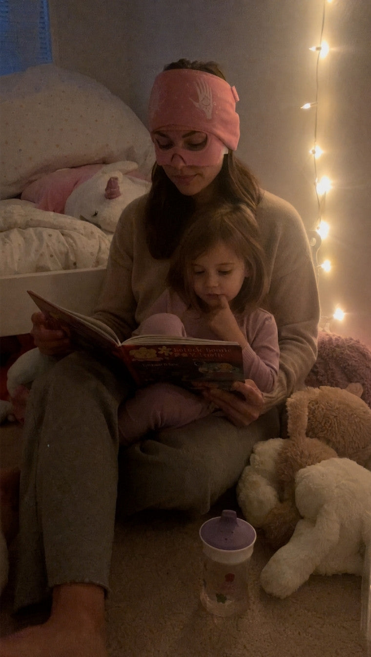 bedtime story, flare still there